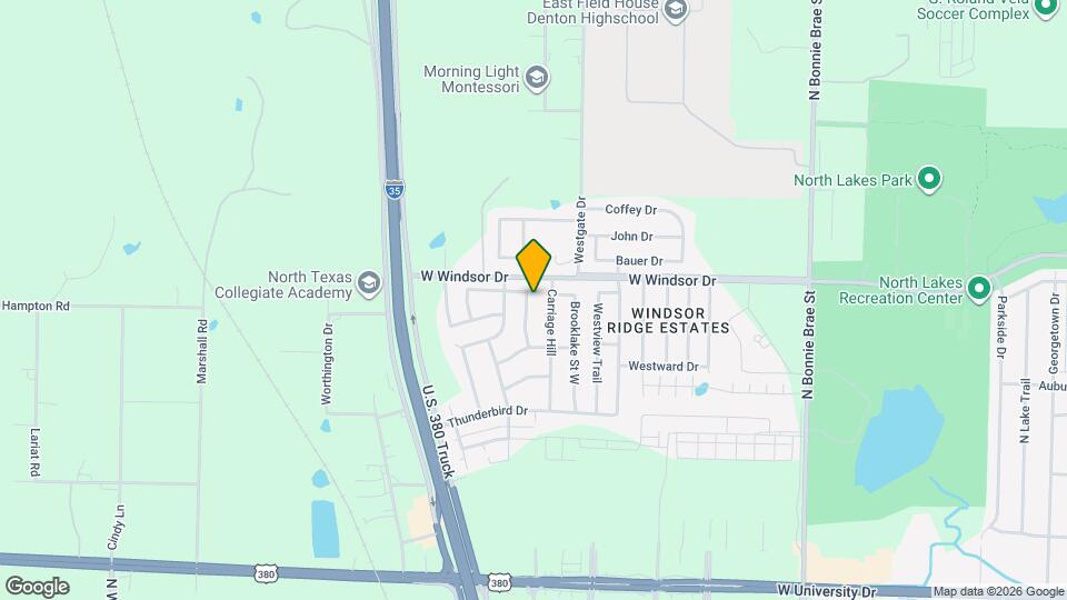 2308 Arrowhead Dr Mapa y Detalles de la Ubicación