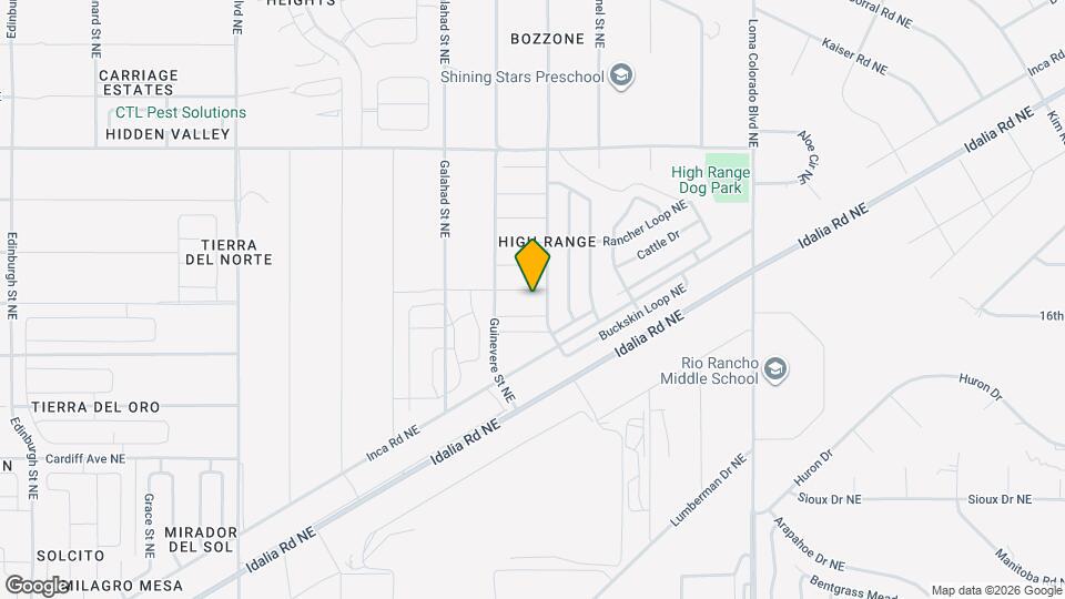 3533 Wild Horse Rd NE Map and Location Details