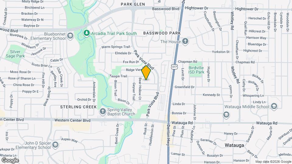 5417 Beaver Ridge Dr Map and Location Details