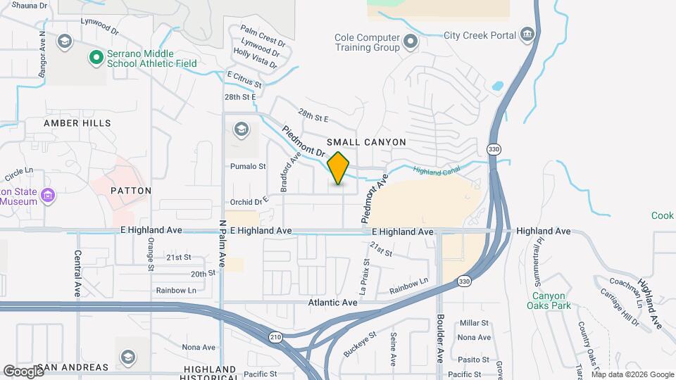 2322 Denair Ave, Unit 125 Mapa y Detalles de la Ubicación