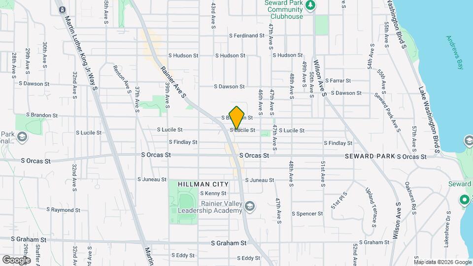 4521 S Lucile St Map and Location Details