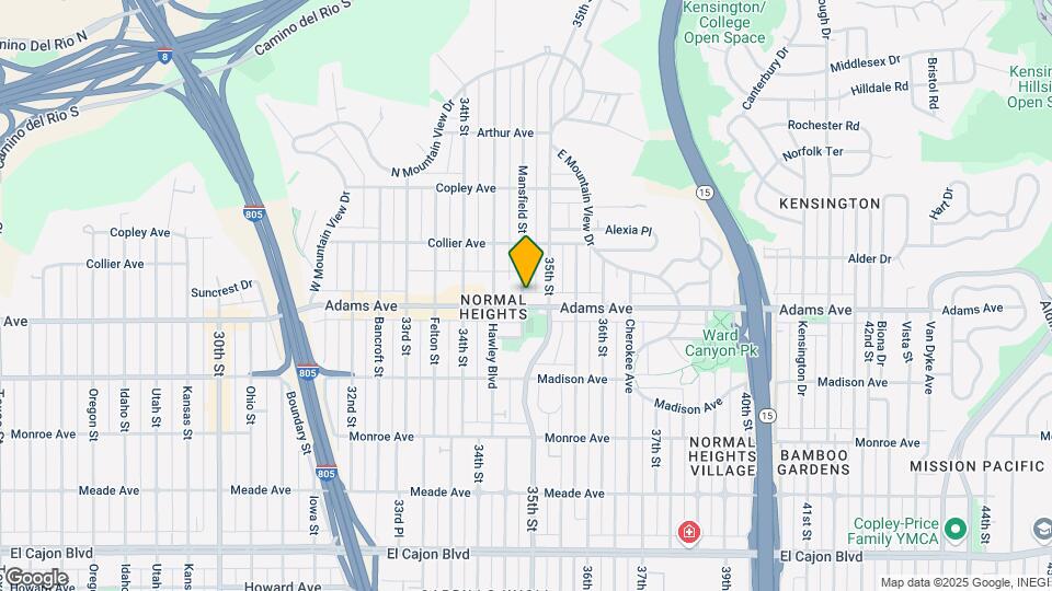 4715 Mansfield St Map and Location Details