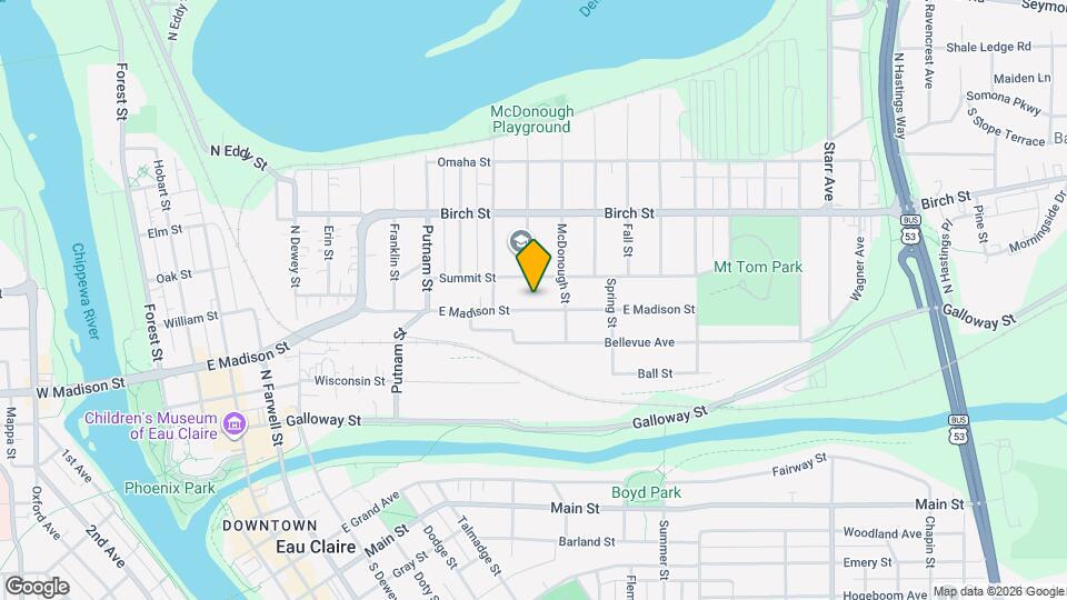 1156 E Madison St, Unit 2 Map and Location Details