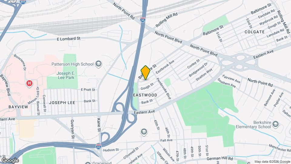 6835 Eastbrook Ave Map and Location Details