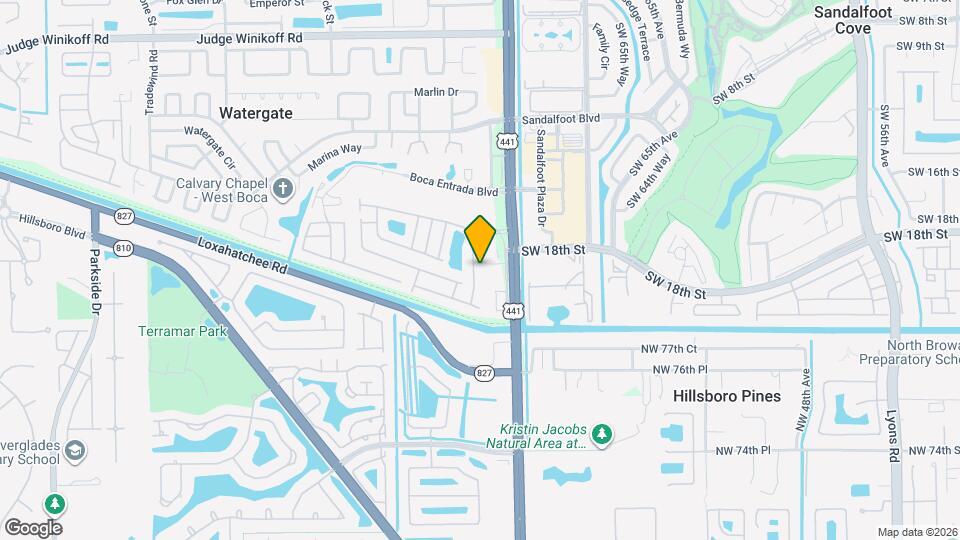 23410 Serene Meadow Dr S Map and Location Details