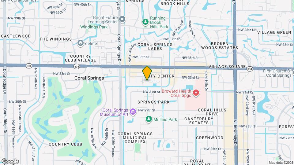 3251 NW 102nd Terrace Map and Location Details
