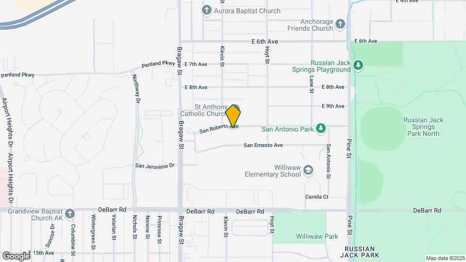 4104 San Roberto Ave Map and Location Details