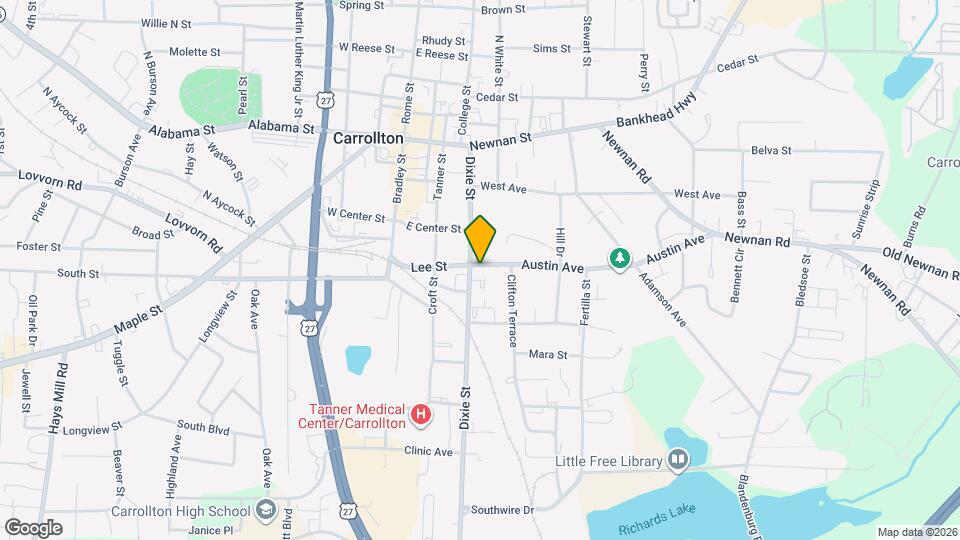 111 Austin Ave Map and Location Details