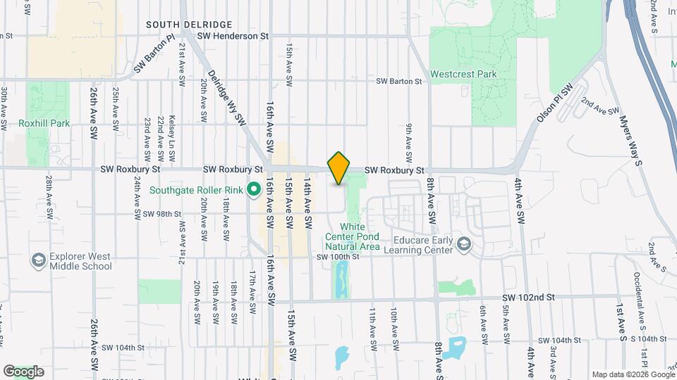 9629 12th Ave SW Map and Location Details