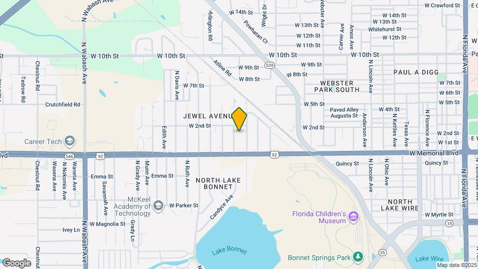 1033 Neville Ave Map and Location Details