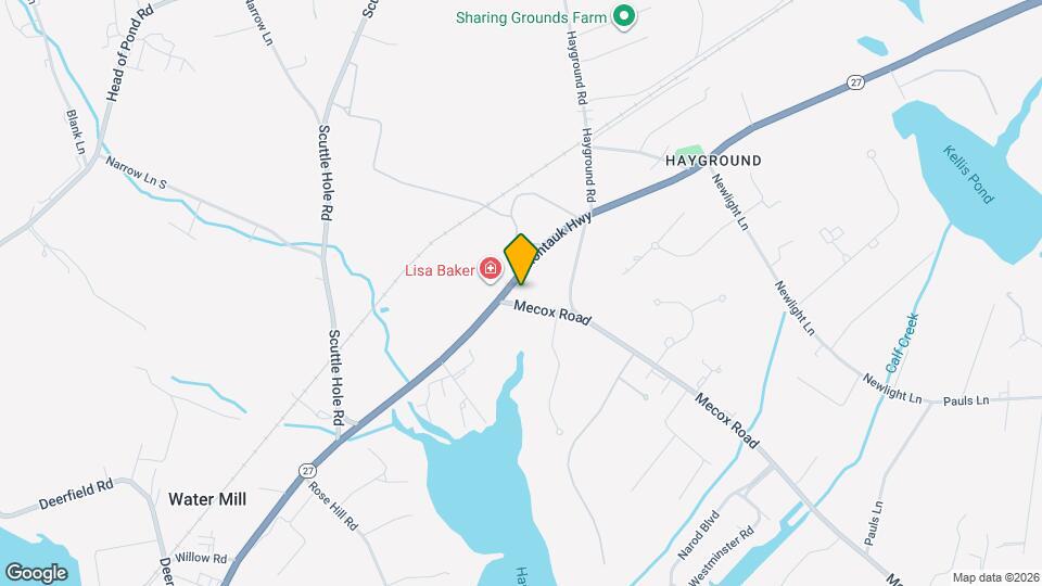 78 Mecox Road Map and Location Details