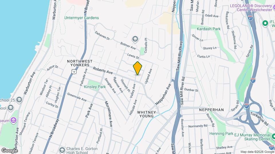 614 Valley Ave Map and Location Details