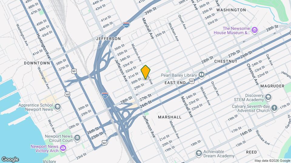 653 29th St Map and Location Details