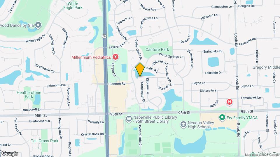 2827 Stonewater Dr Map and Location Details