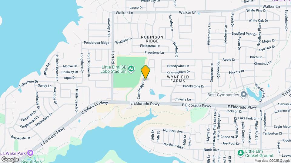 268 Castleridge Dr Map and Location Details