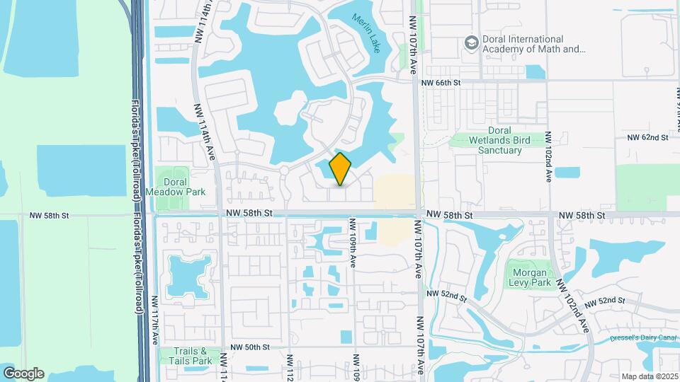 10942 NW 59th St Map and Location Details
