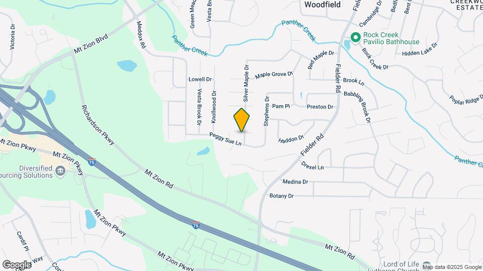 7031 Silver Maple Dr Map and Location Details