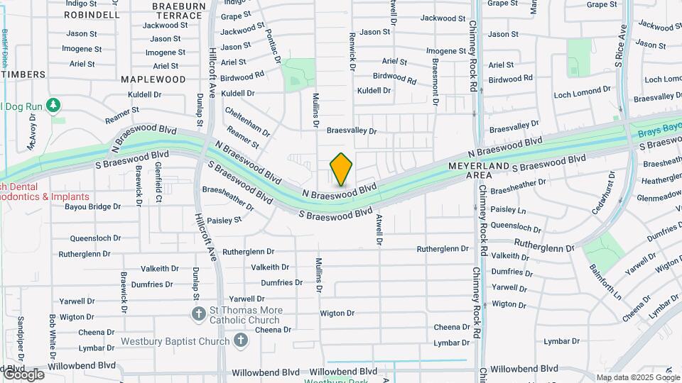 5550 N Braeswood Blvd Map and Location Details