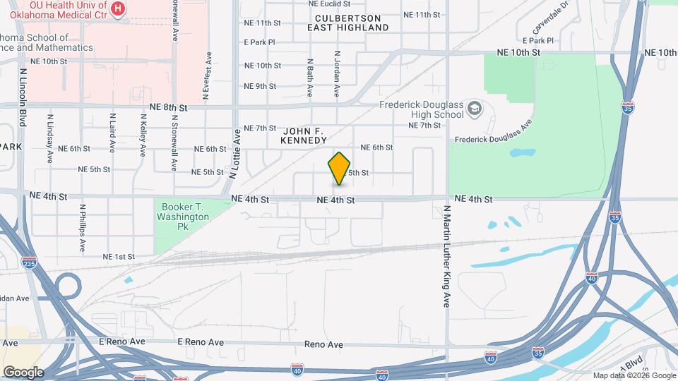 504 N Bath Ave Map and Location Details