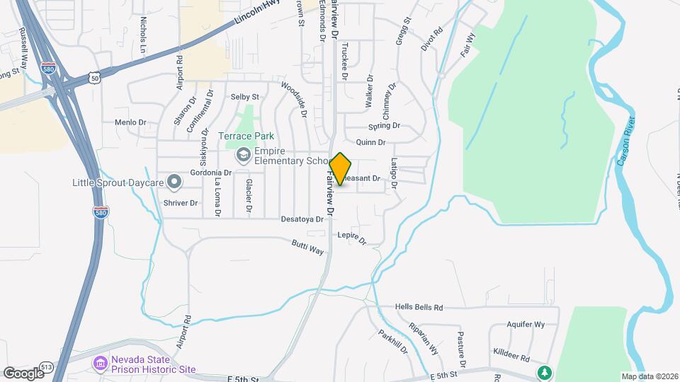 3916 Village Dr Map and Location Details