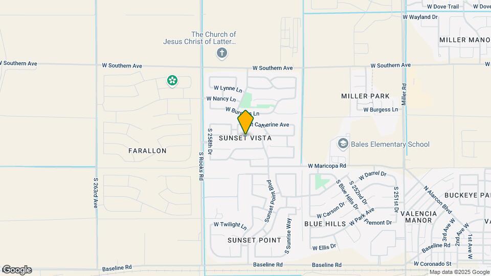 25727 W St James Ave Map and Location Details