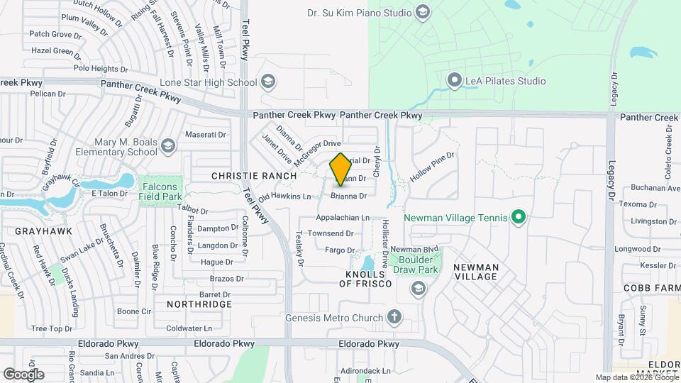 2992 Brianna Dr Map and Location Details