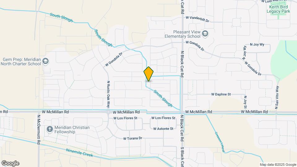 5133 N Willowside Ave Map and Location Details