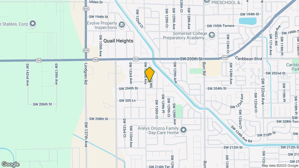 20334 SW 131st Ct Map and Location Details