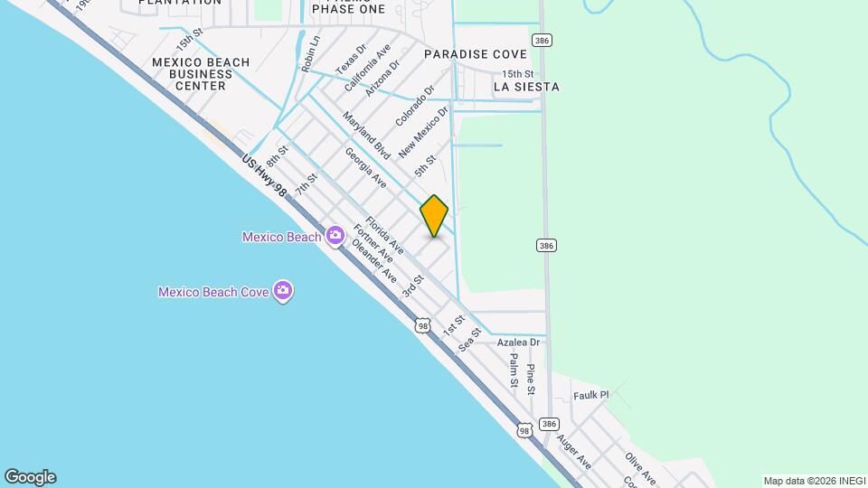 208 Tennessee Dr Mapa y Detalles de la Ubicación