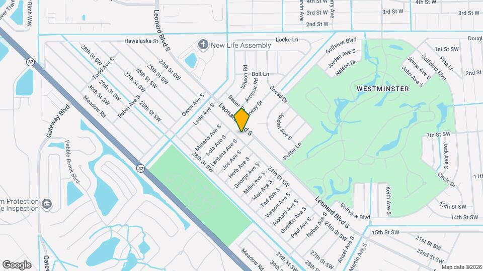 4956-4958 24th St SW Map and Location Details