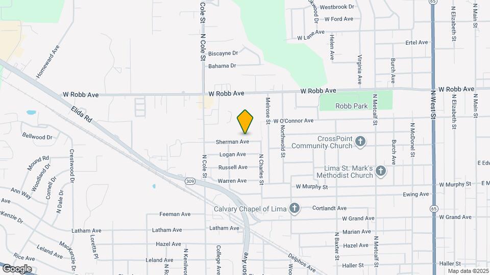 1018 Sherman Ave Mapa y Detalles de la Ubicación