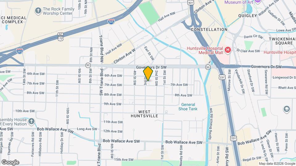 2708 7th Ave SW Map and Location Details