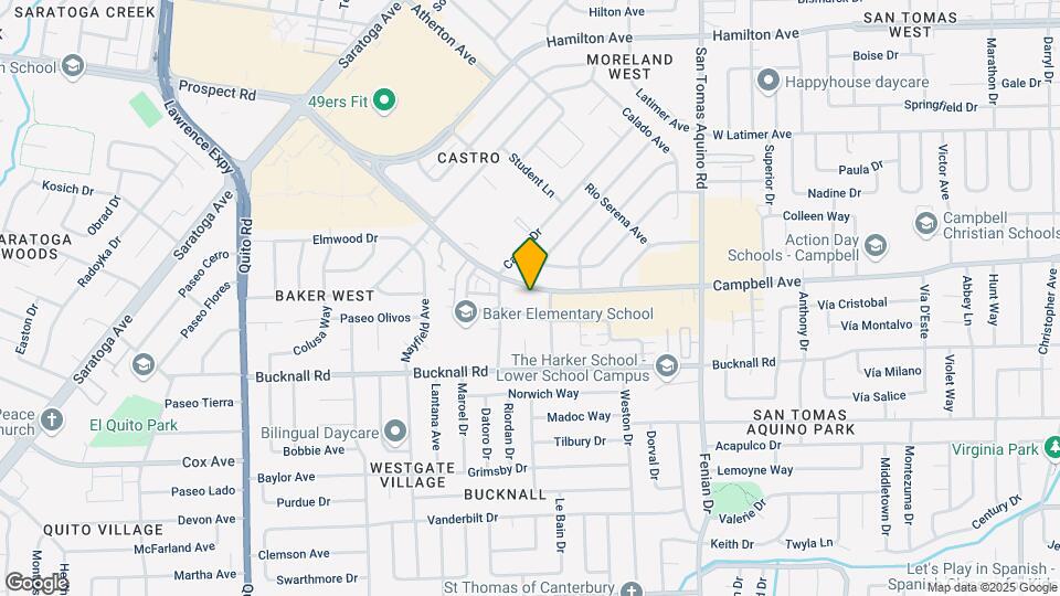 4612 Campbell Ave Mapa y Detalles de la Ubicación