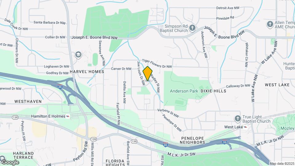 2175 Pansy St NW Map and Location Details