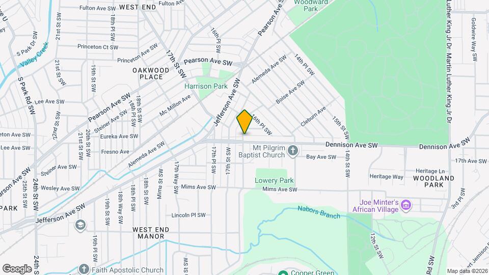 1698 Dennison Ave SW Map and Location Details