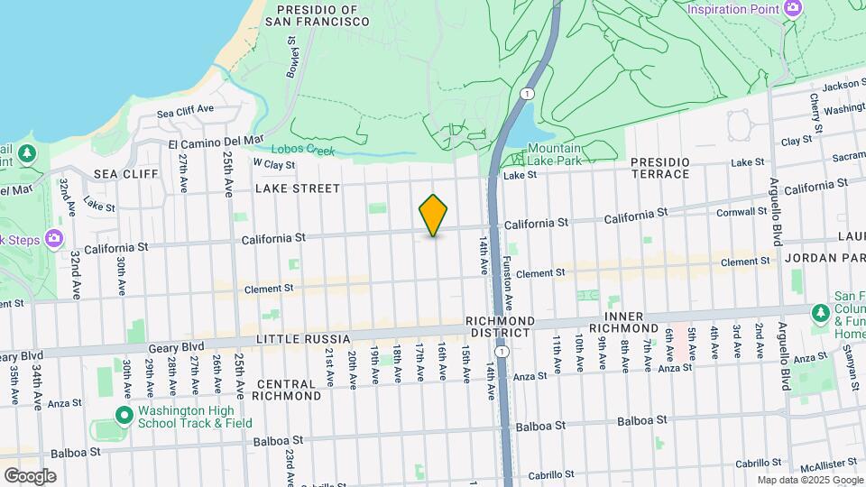 221-223 16th Ave Mapa y Detalles de la Ubicación
