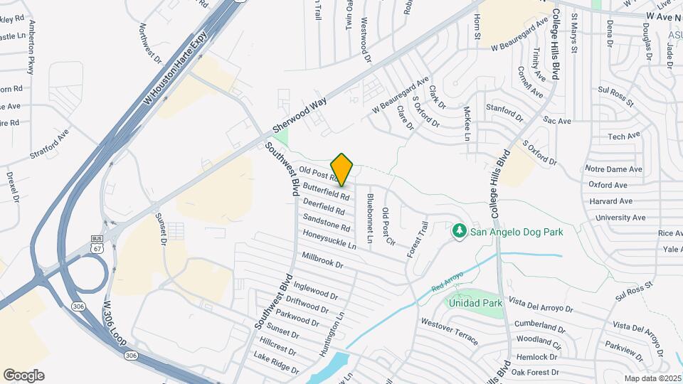 3814 Butterfield Rd Map and Location Details