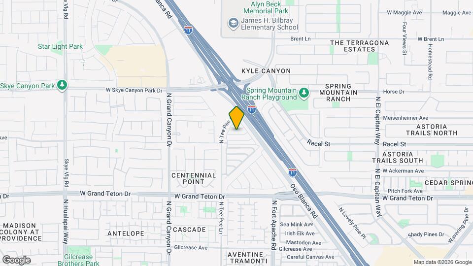 9332 Daffodil Sun Ave Map and Location Details