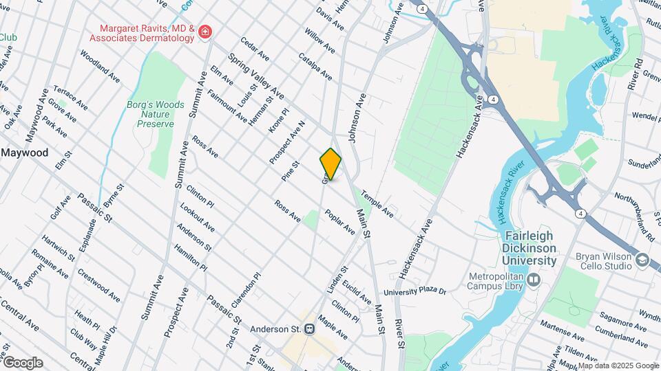 50 Fairmount Ave, Unit 2D Map and Location Details