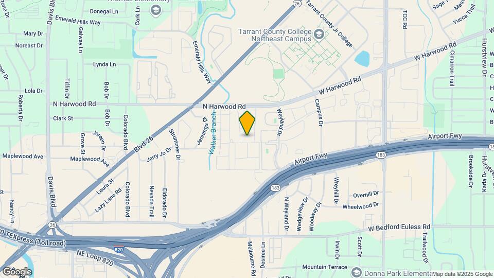 8500 Harwood Mapa y Detalles de la Ubicación