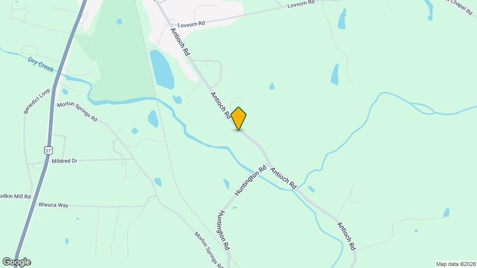 830 Antioch Rd Map and Location Details