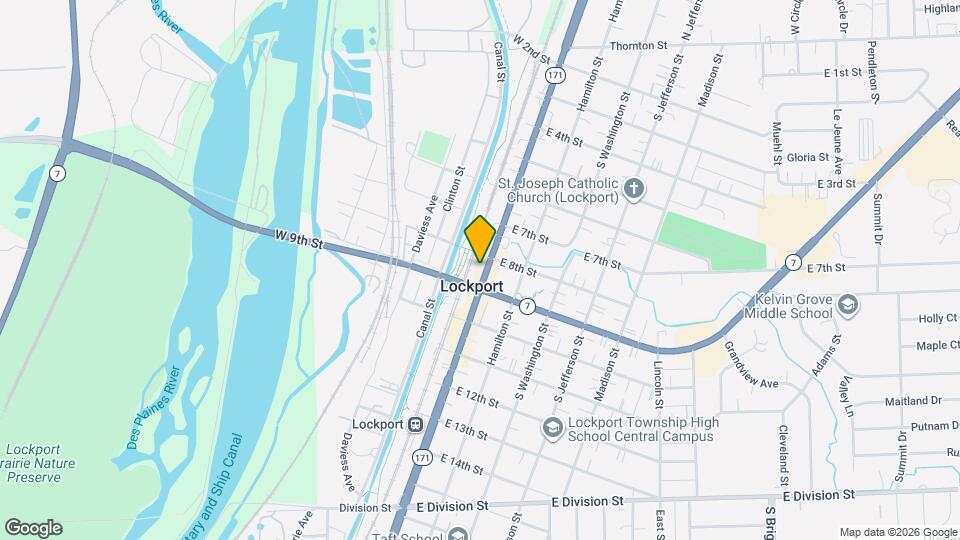 809 S State St Map and Location Details
