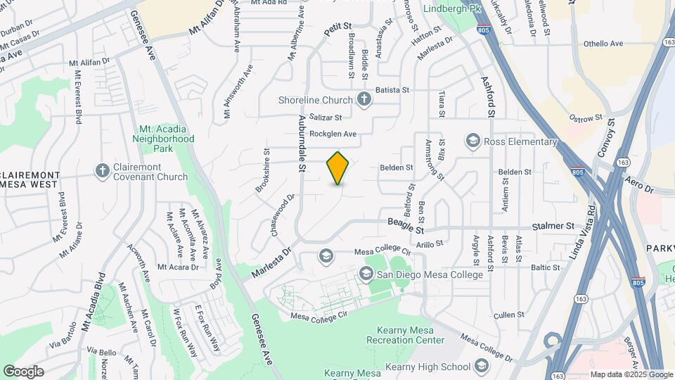 3610 Marlesta Dr Map and Location Details