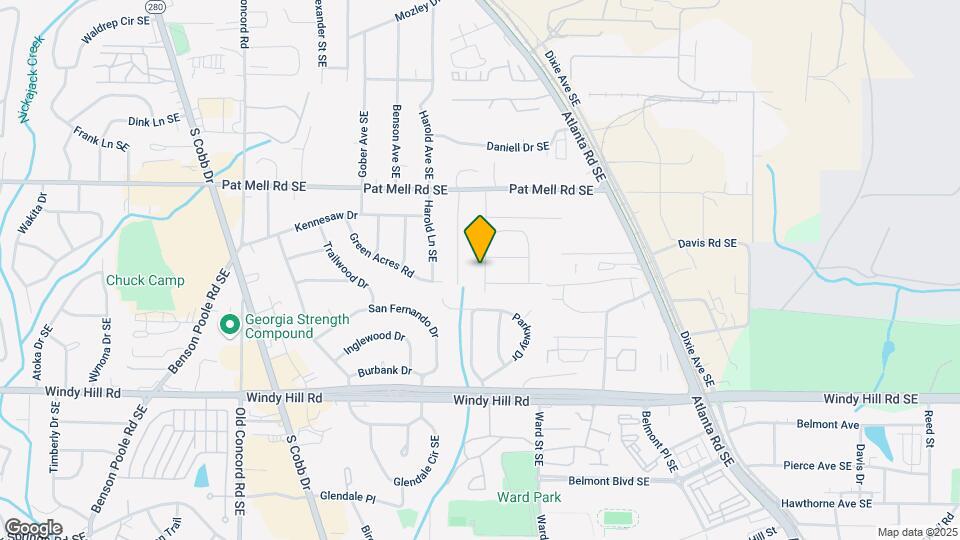 2154-2156 Wells Dr SE Map and Location Details