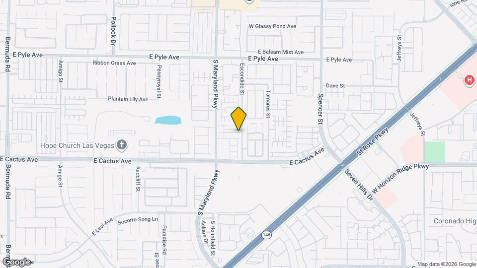 1331 Willow Village Ave Map and Location Details