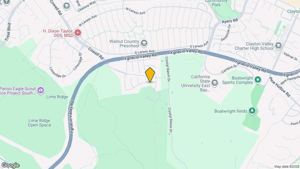 5286 S Montecito Dr Map and Location Details