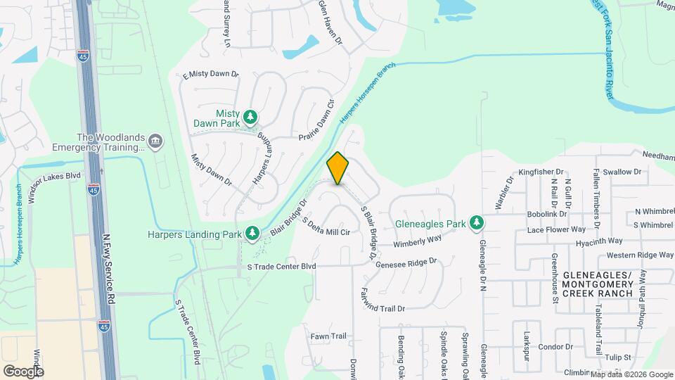 18 Bowie Bend Ct Mapa y Detalles de la Ubicación