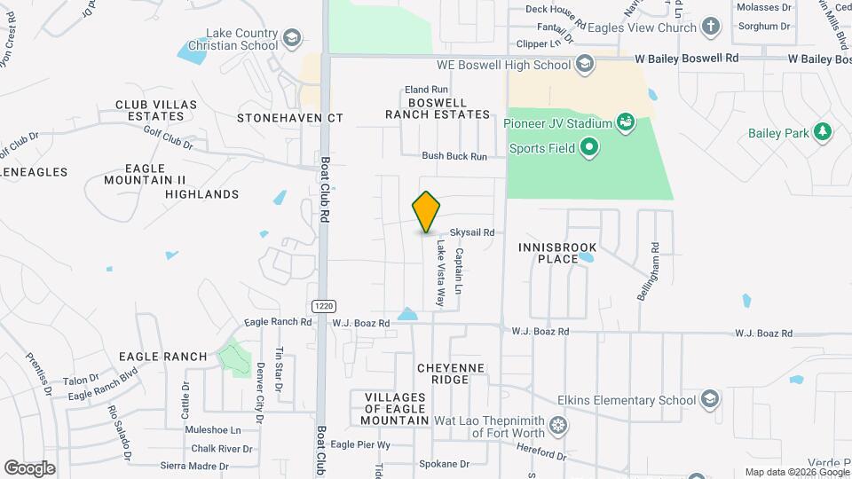 7708 Boat Wind Rd Map and Location Details