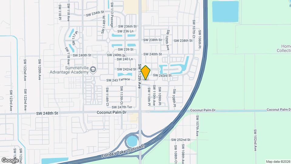 11108 SW 243rd Ln Map and Location Details