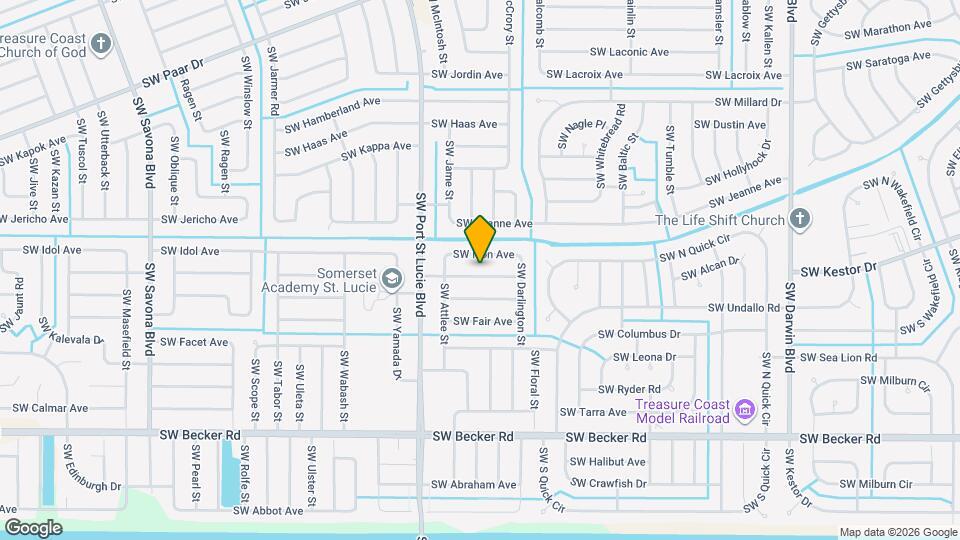 685 SW Hoffenberg Ave Map and Location Details